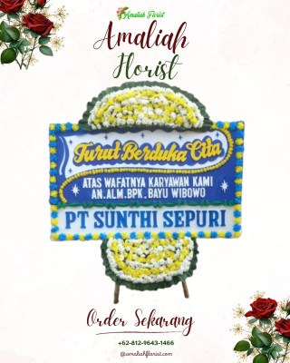 Papan Bunga Duka di Kampung Buyang