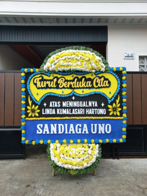 Papan Bunga Duka di Kampung Buyang